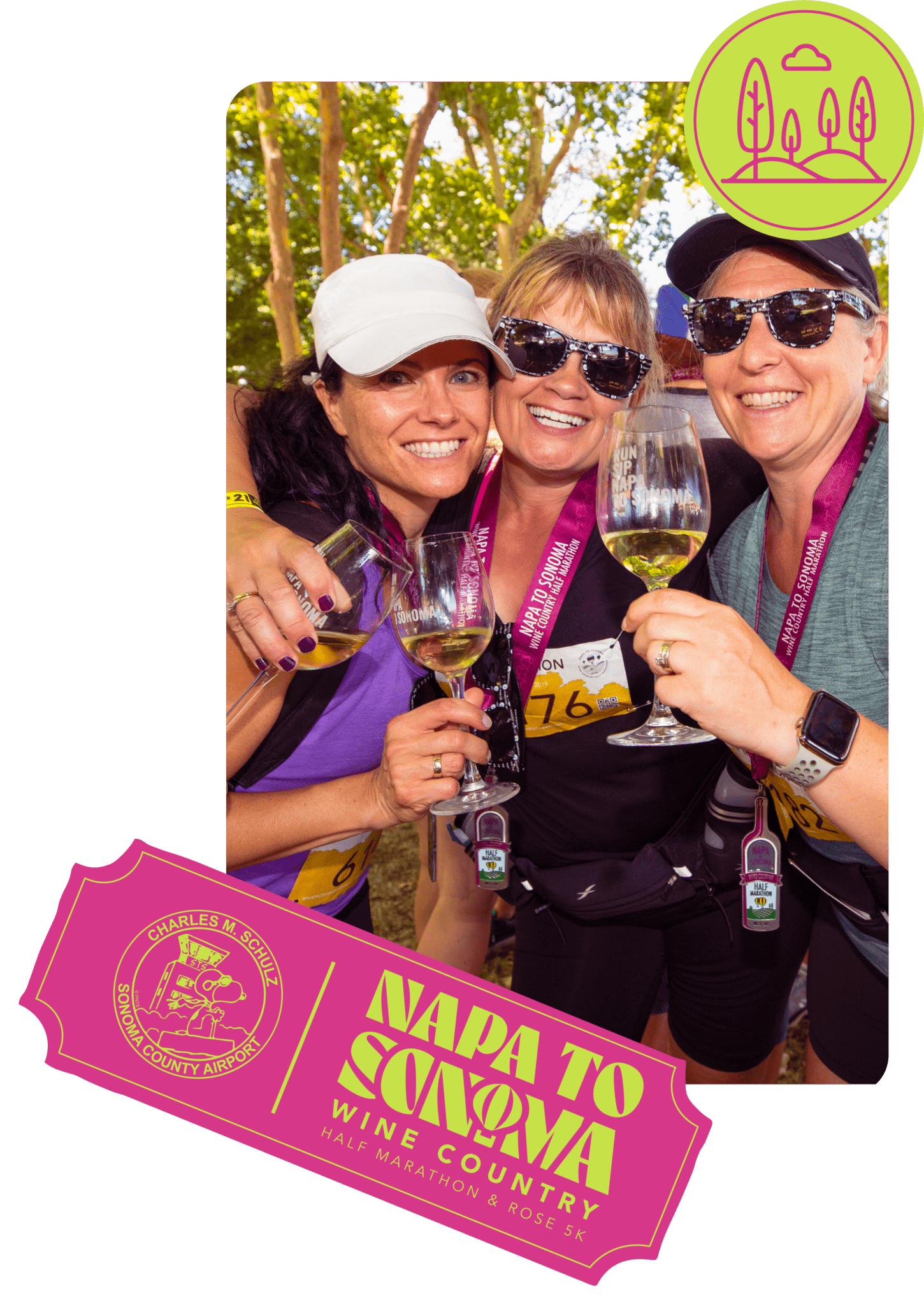 Napa to Sonoma Half Marathon & Rosé 5K